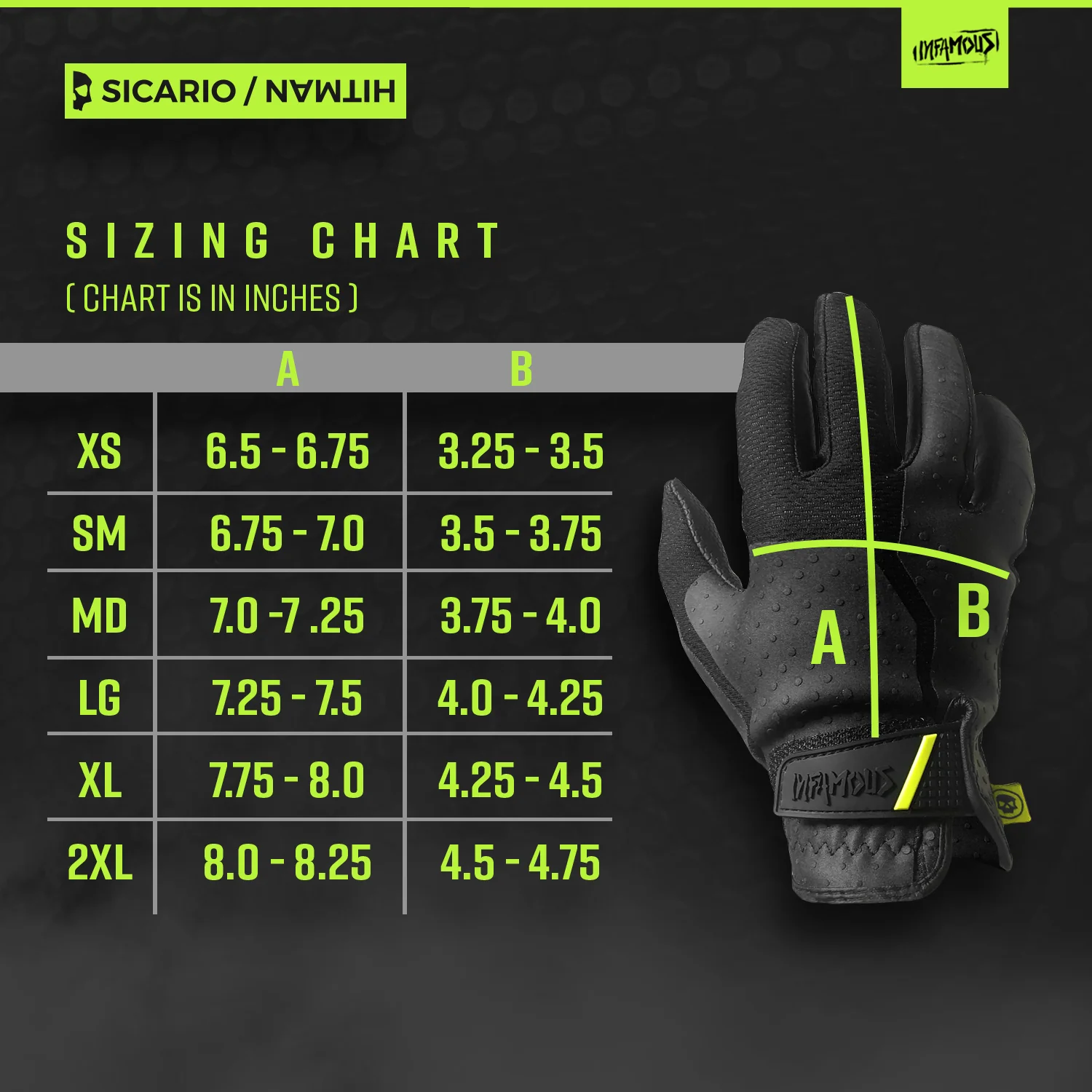 INFAMOUS™ PRO DNA SICARIO GLOVES - Image 2