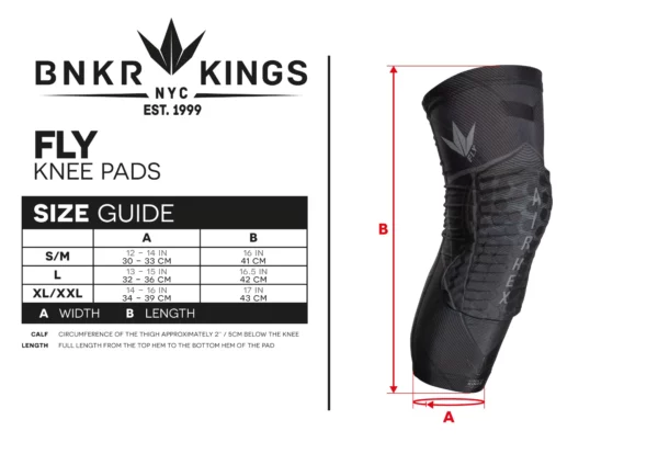 Bunkerkings Fly Compression Knee Pads - Image 5